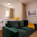 Blue And Green Apartments